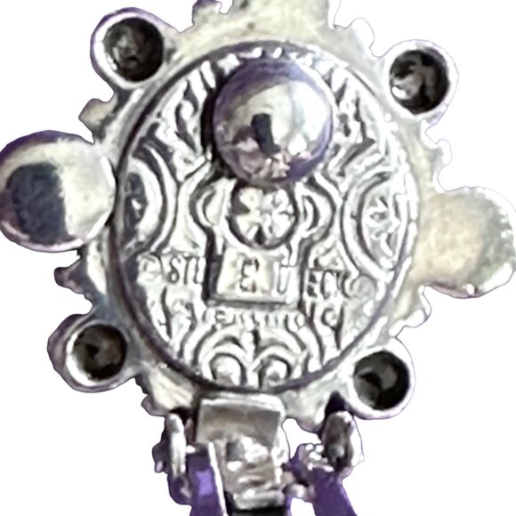 Never Worn Stephen Dweck Sterling Silver Carved Carnelian Earrings - Picture 3 of 7